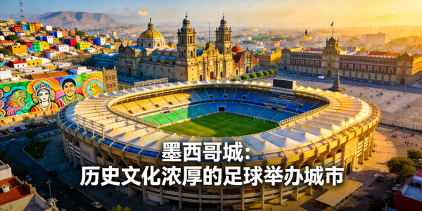 墨西哥城足球场全景 - 历史文化浓厚的举办城市